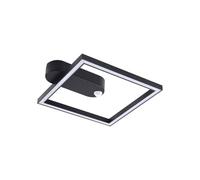 Lindby Plafoniera con sensore di movimento (Moderno) colore Nero, in Alluminio ad es. Corridoio lampadina inclusa plafoniera lampada