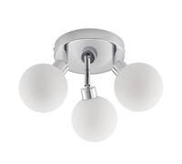 Lindby Plafoniera dimmerabile (Moderno) colore Argento, in Metallo ad es. Soggiorno & Sala da pranzo plafoniera per bagno lampada