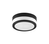 Lindby Plafoniera dimmerabile (Moderno) colore Nero, in Metallo ad es. Bagno plafoniera per bagno lampada