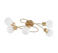 Lindby Plafoniera dimmerabile (Moderno) colore Oro, in Metallo ad es. Soggiorno & Sala da pranzo plafoniera lampada