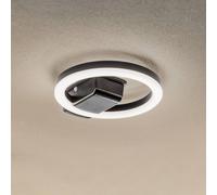 Lindby Plafoniera LED da esterni Finian, Ø 22 cm, CCT, dimmerabile LINDBY