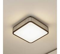 Lindby Plafoniera LED da esterni Lurinda, 26 cm nero, IP44 LINDBY