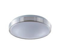 Lindby Plafoniera LED (Moderno) colore Grigio, in Alluminio ad es. Soggiorno & Sala da pranzo lampadina inclusa lampada plafoniera