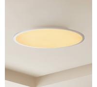 Lindby Plafoniera LED Narima, CCT, Ø 60 cm, argento LINDBY