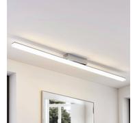 Lindby Plafoniera LED per il bagno Levke, 116 cm, dimmerabile, IP44 LINDBY