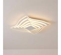 Lindby Plafoniera LED Rebeka, 47x47 cm, CCT, telecomando LINDBY