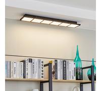 Lindby Raymie plafoniera LED, lunga 84 cm, RGBW LINDBY