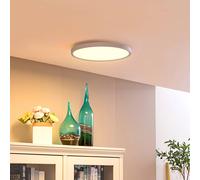 Lindby Smart Plafoniera LED Denora, bianco, RGB, CCT, Tuya LINDBY
