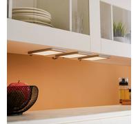 Lindby Svela lampada LED mobili, set 3x, argento LINDBY