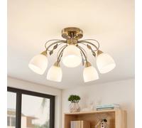 Lindby Thaddeus plafoniera a 5 luci altezza 31 cm LINDBY