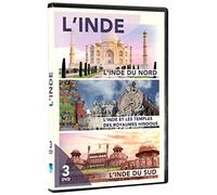 L'Inde - L'inde du Nord - L'inde et les Temples des Royaumes Hindous - L'Inde du Sud 3DVD