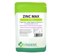 Lindens Citrato di Zinco Max 100mg 90 Compresse con vitamina C e Rame