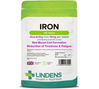 Lindens Ferro 14mg 1 al giorno 400 Compresse Fumarato di Ferro