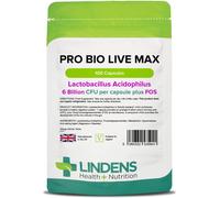 Lindens Probiotico Max Acidophilus batteri con Prebiotico + FOS 100 Compresse