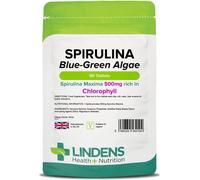 Lindens Spirulina 500mg 2-PACCO 180 Compresse blu-blu-verdi di alghe aminoacidi