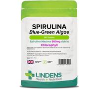 Lindens Spirulina da 500mg Compresse Blu-Verde Alghe Clorofilla Amino