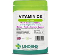 Lindens Vitamin D3 1000 UI 360 Compresse d 3 D-3 Supplemento di alta qualità