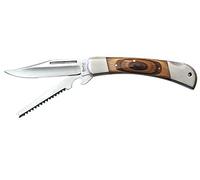 Linder, Coltello a serramanico Tascabile, con seghetto