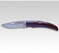 Linder, Coltello, Inossidabile, Legno Shell D 'Braun, Manico 12 cm, Coltello Pieghevole