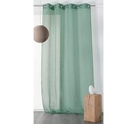 Linder VOILAGE a Occhiello, 100% Lino, Verde, 145 x 260 cm