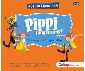 Lindgren,Astrid - Pippi Langstrumpf. die Große Hörspielbox