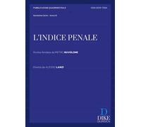 L'indice penale (2023). Vol. 1