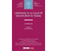 L'individuel et le collectif: Essai en droit du travail: 94