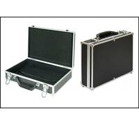 LINDNER 2338o Valigetta Monete ALU Interno Nero Vuota Per Autocompilazione