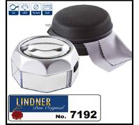 Lindner-7192-Rotondi STANDLUPE 4x Ingrandimento LED Batterie Custodia