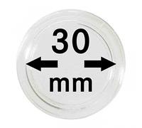 LINDNER Das Original Capsule per Monete Ø 30 mm Interno, Confezione da 10