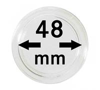 LINDNER Das Original Capsule per Monete Ø 48 mm Interno, Confezione da 10
