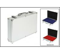LINDNER-S2340o-GROßER-MÜNZKOFFER-ALU-DESIGN Vuoto Per Selbst Equipaggiare
