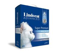 Lindocat Advanced Multi-Cat Super Premium lettiera agglomerante in bentonite bianca con bicarbonato 10 lt (8,5 kg) - Lettiera agglomerante - 1° ORDINE? scegli lo sconto BZR5 / BZR20 + 200 punti fedelt