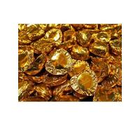 Lindor Cioccolatini a forma di cuore con incarto Oro - Cioccolato al latte - 1000 grammi - Cuori Sfusi