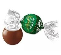 Lindor Cioccolatini al Latte e Menta, Confezione da 500 g, Praline Sfuse
