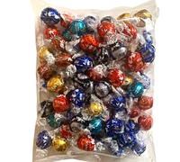 Lindor Idee Regalo Natale - 1Kg Cioccolatini Misti Assortiti - Gusti Assortiti Pistacchio, Fondente, Latte, Bianco, Caramello Salato, Mandorle