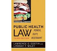 Lindsay F. Wiley Lawrence O. Gostin Public Health Law (Tascabile)