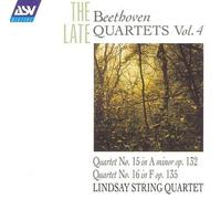 Lindsay String Quartet - BEETHOVEN LUDWIG VAN : Quatuors A Cordes N°15 & 16