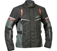 Lindstrands Backafall, giacca tessile impermeabile 56 male Nero/Grigio Scuro