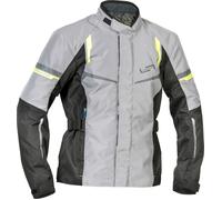 Lindstrands Backafall, giacca tessile impermeabile 58 male Grigio Chiaro/Nero