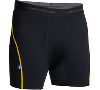 Lindstrands Dry Pantaloncini funzionali, nero/giallo, Taglia M