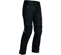 Lindstrands Volda impermeabile Pantaloni tessili da moto da donna, nero, taglia M per donne