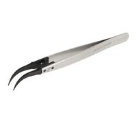 Lindström TL 7CFR-SA ESD Pinzetta 7CF Piatte, piegate 130 mm