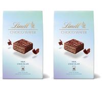 Lindt Bag Choco Wafer Al Latte Praline Croccanti al Cioccolato Latte, Praline confezionate singolarmente 130g (Confezione da 2)