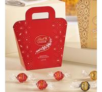 Lindt Borsina con praline Lindor al latte (150g)