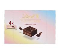 Lindt Choco Wafer Fondente, Confezione da 4 pacchetti incartati di wafer al cioccolato fondente, formato 104g