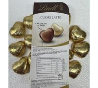 LINDT CIOCCOLATINI CUORI AL LATTE INCARTO ORO 500 GR.