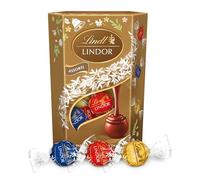 Lindt - Cornet LINDOR - Assortimento di cioccolatini al latte, neri e bianchi, edizione pasquale, 200 g