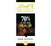 Lindt Eccellenza Tavoletta Cioccolato Nero 70% 100 Glot 5 Compresse