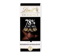 Lindt EXCELLENCE Tavoletta di Cioccolato Fondente 78% Cacao formato 100g